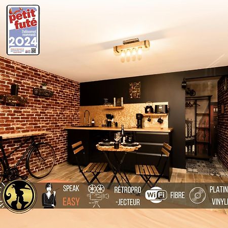 "The Speakeasy" Pub New Yorkais Centre Ville - Ideal Pro - Wifi Fibre - Retroprojecteur Cinema Saint-Etienne  Dış mekan fotoğraf