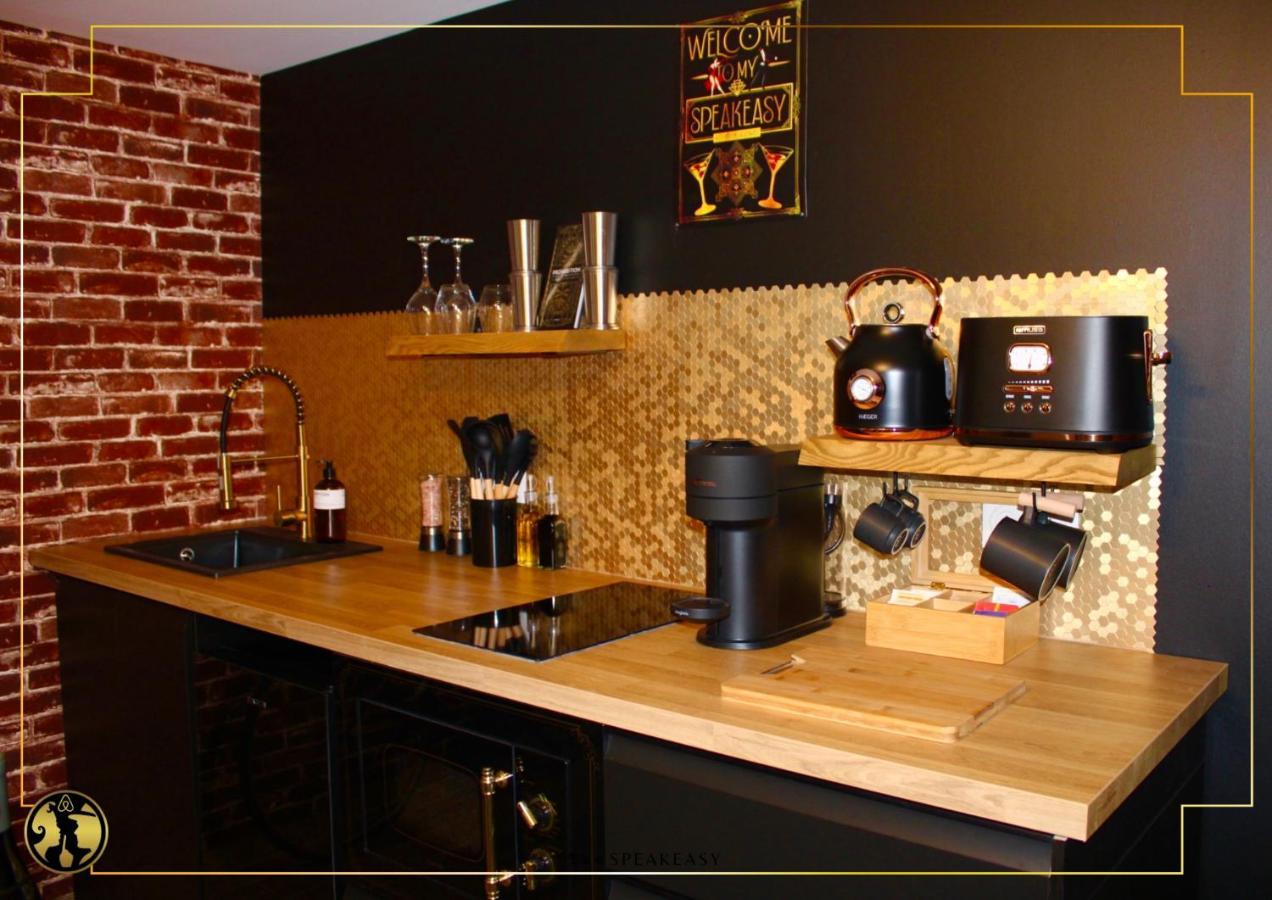 "The Speakeasy" Pub New Yorkais Centre Ville - Ideal Pro - Wifi Fibre - Retroprojecteur Cinema Saint-Etienne  Dış mekan fotoğraf