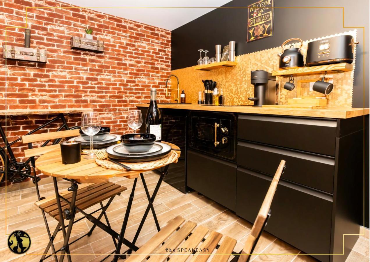 "The Speakeasy" Pub New Yorkais Centre Ville - Ideal Pro - Wifi Fibre - Retroprojecteur Cinema Saint-Etienne  Dış mekan fotoğraf