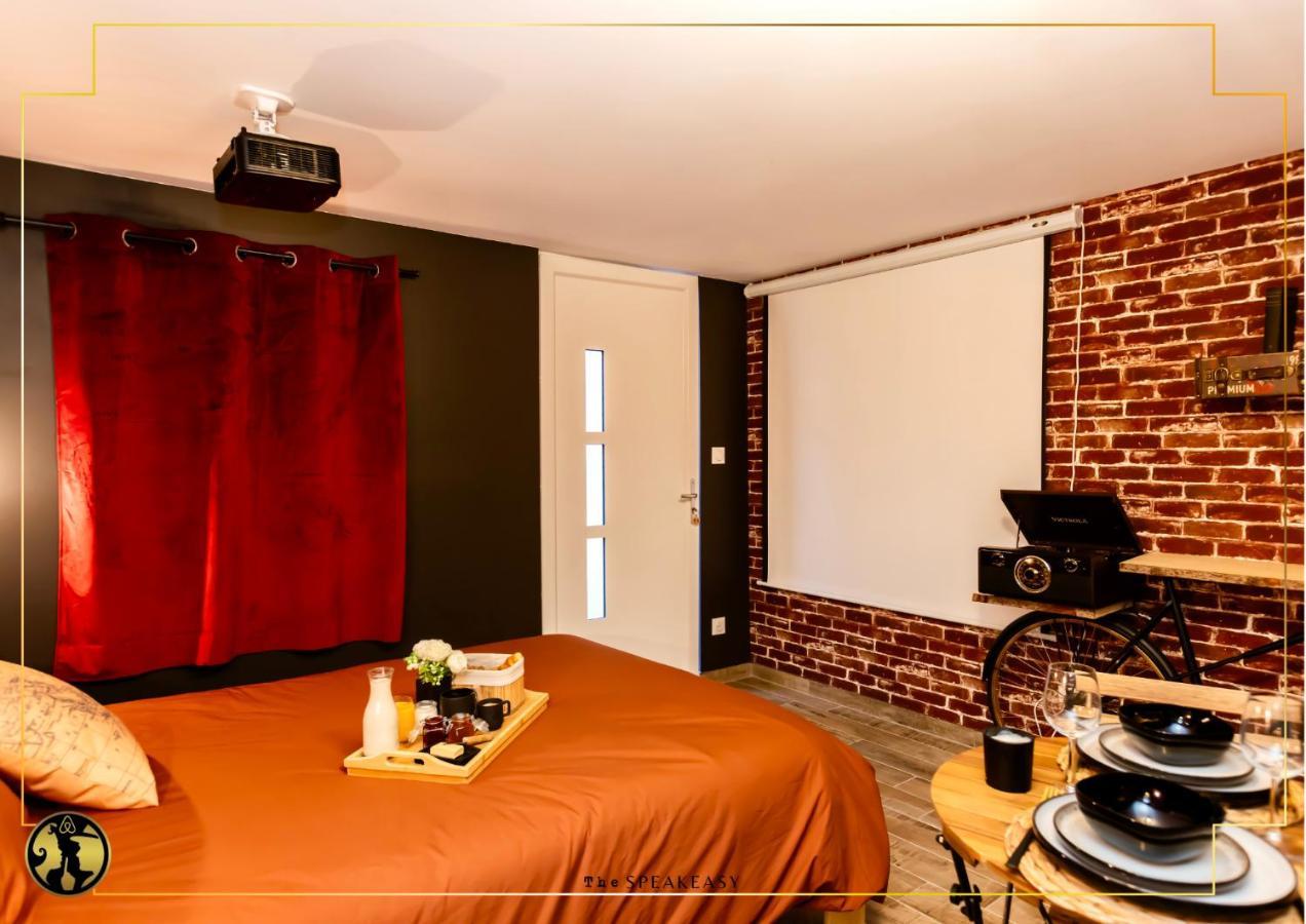 "The Speakeasy" Pub New Yorkais Centre Ville - Ideal Pro - Wifi Fibre - Retroprojecteur Cinema Saint-Etienne  Dış mekan fotoğraf