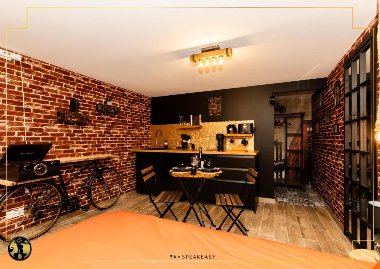 "The Speakeasy" Pub New Yorkais Centre Ville - Ideal Pro - Wifi Fibre - Retroprojecteur Cinema Saint-Etienne  Dış mekan fotoğraf
